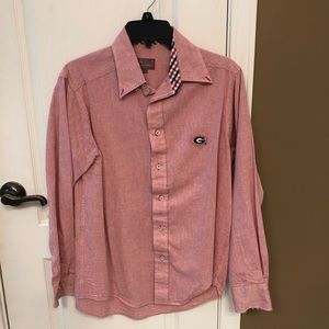 Men’s Georgia Bulldog Button-front Shirt